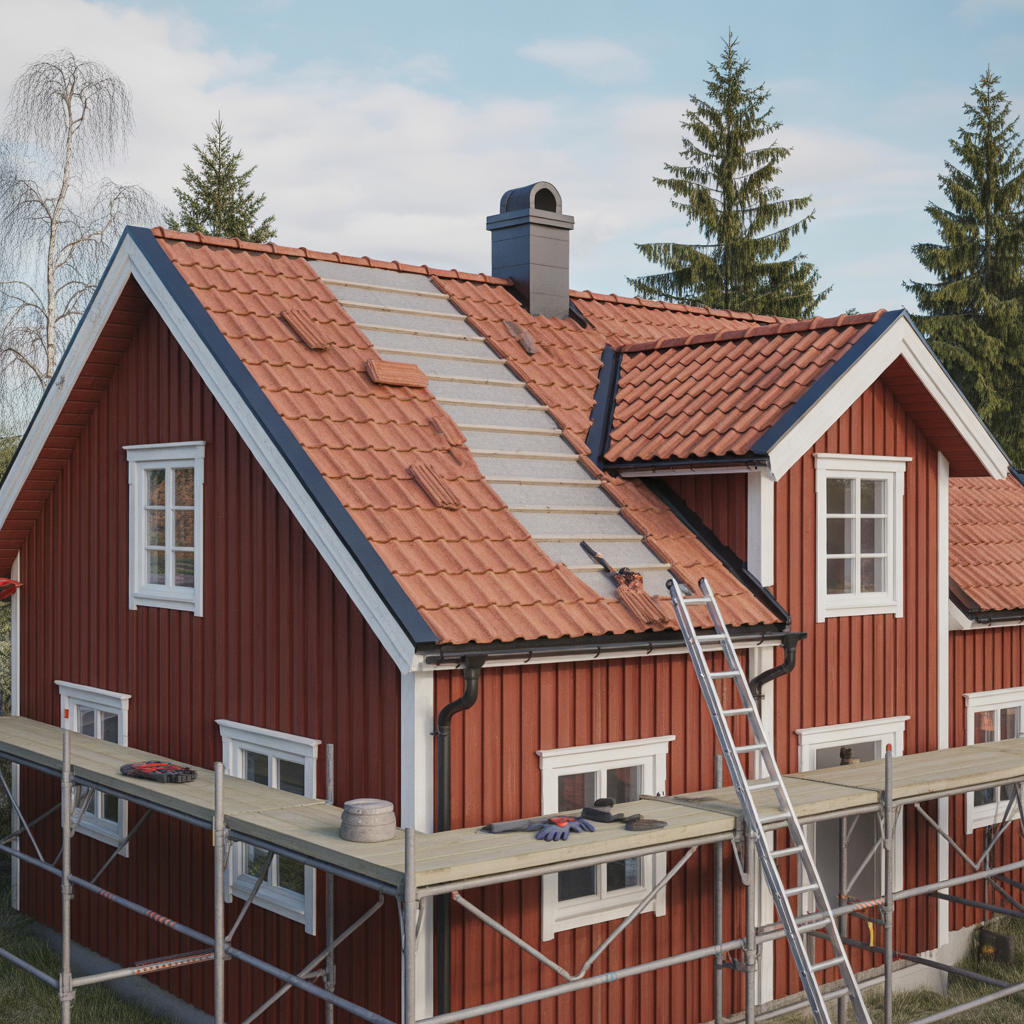 byta trasiga takpannor steg for steg guide till sakert arbet
